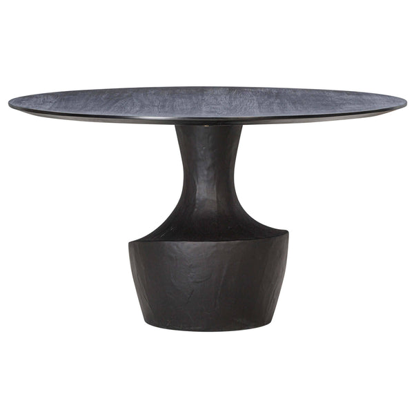 Home Fashion Gevra Round Dining Table Black