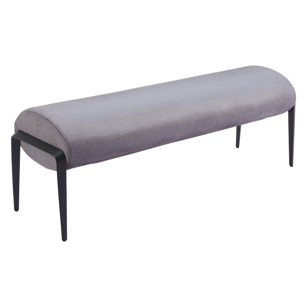 Home Fashion Glatt Bench Gray