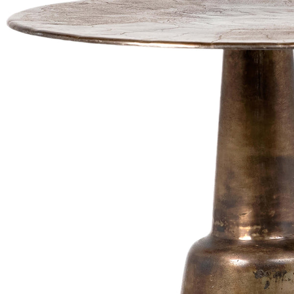 Home Fashion Golbez Bistro Table Antique Brass
