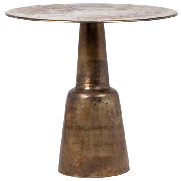home fashion Golbez Bistro Table Antique Brass