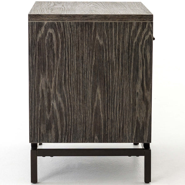 Home Fashion Greta Nightstand Autumn Grey