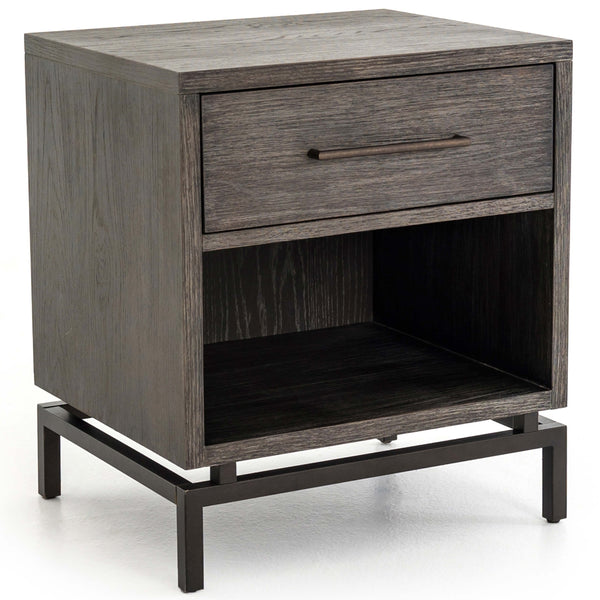home fashion Greta Nightstand Autumn Grey