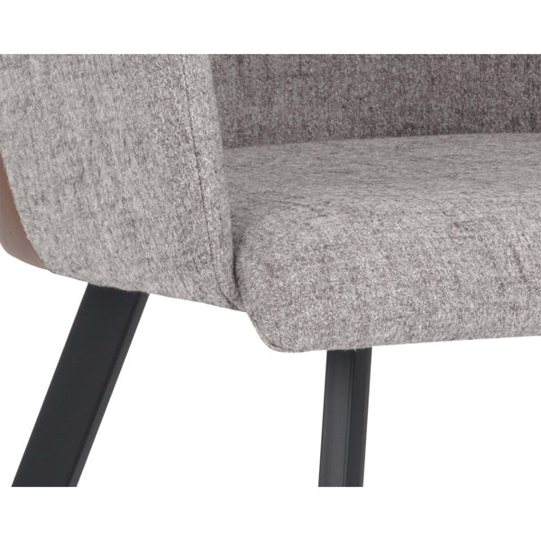 Home Fashion Griffin Arm Chair November Grey