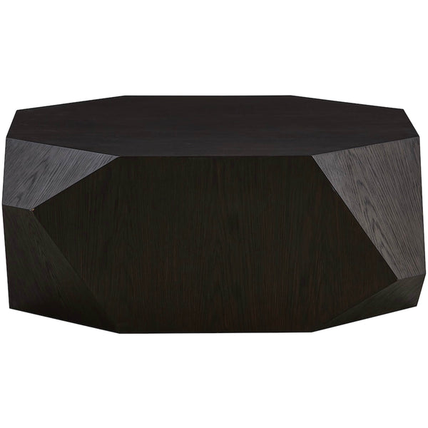 Home Fashion Haden Coffee Table Dark Cinder