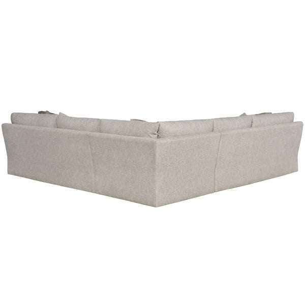 Home Fashion Hadlee 3 Piece Sectional Tweed Sisal