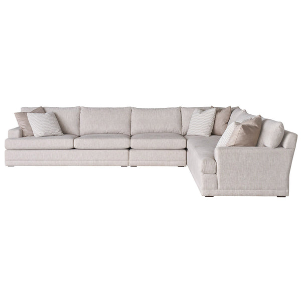 Home Fashion Hadlee 4 Piece Sectioan Tweed Sisal