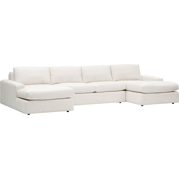 Home Fashion Halston Sectional Nomad Snow