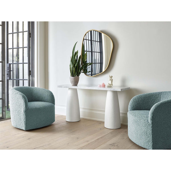 Home Fashion Harmony Console Table Milky Mushroom