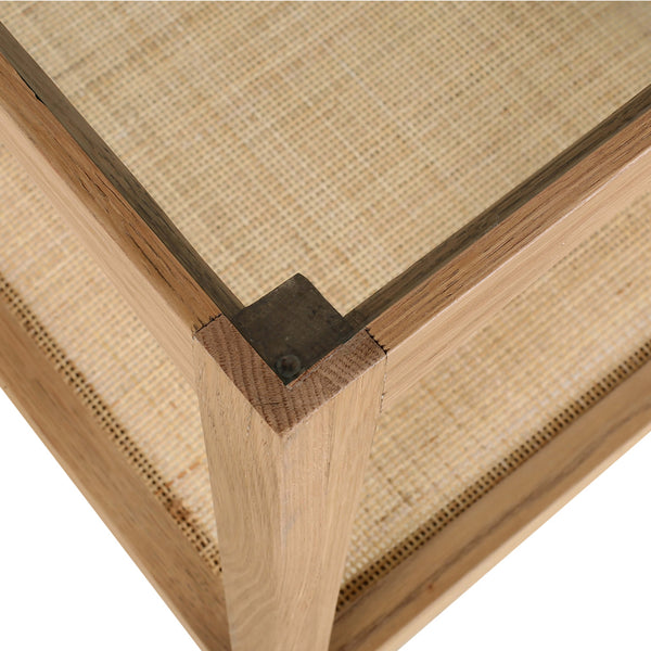 Home Fashion Harrington Side Table Natural