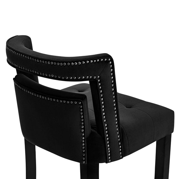 Home Fashion Hart Bar & Counter Stool Black