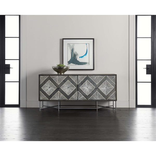 Home Fashion Hawthorne Credenza Grey