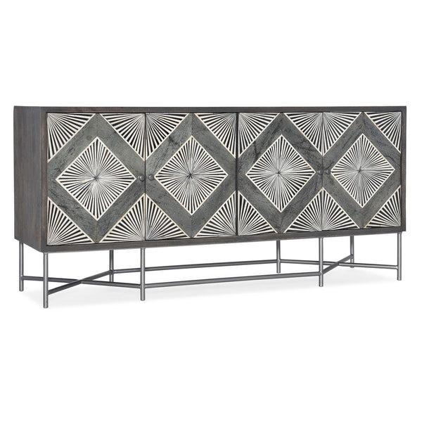 Home Fashion Hawthorne Credenza Grey