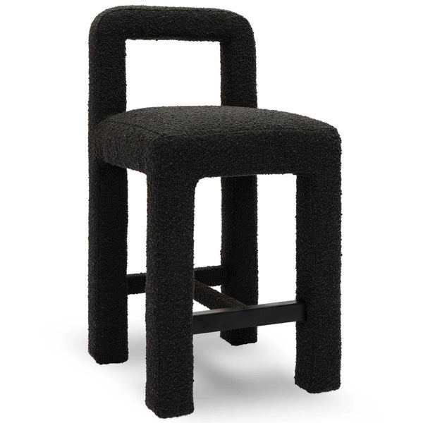 Home Fashion Hazel Counter Stool Black