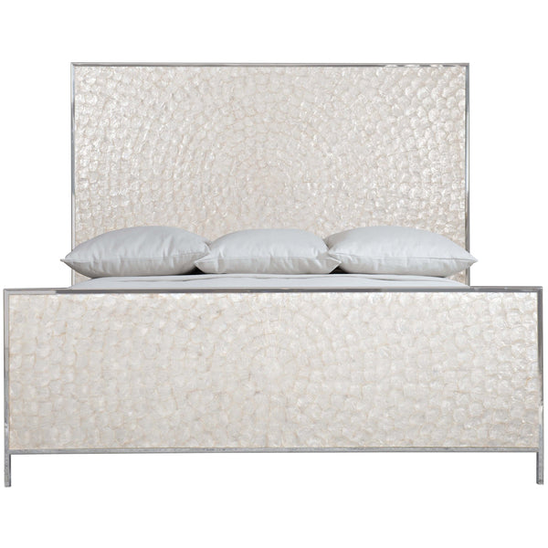 Home Fashion Helios Capiz Shell King Bed