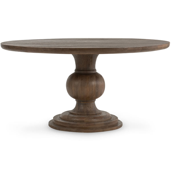 home fashion Hera Round Dining Table Brown