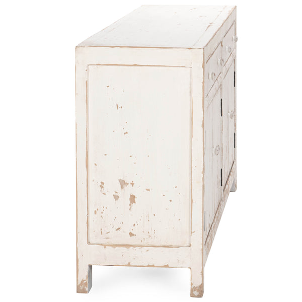 Home Fashion Holden Buffet Worn White