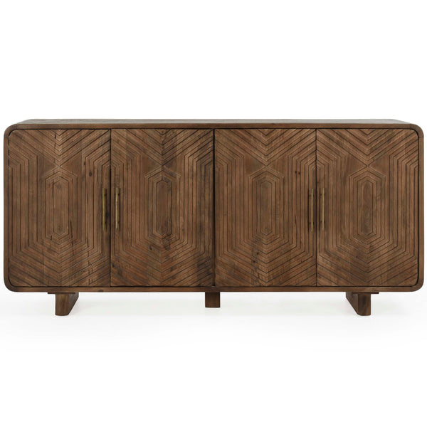 Home Fashion Holmes Buffet Artisan Brown