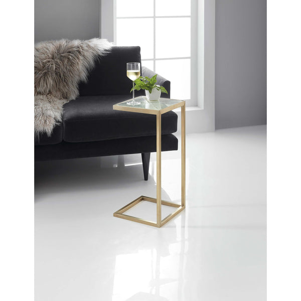 Home Fashion Holmes C-Shaped Accent Table