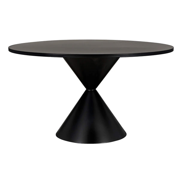 home fashion Hourglass Dining Table Black