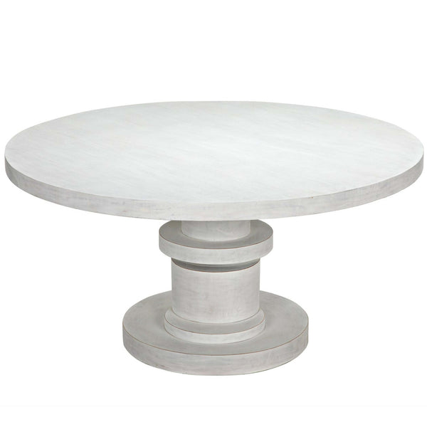 Home Fashion Hugo Dining Table 60" White Wash