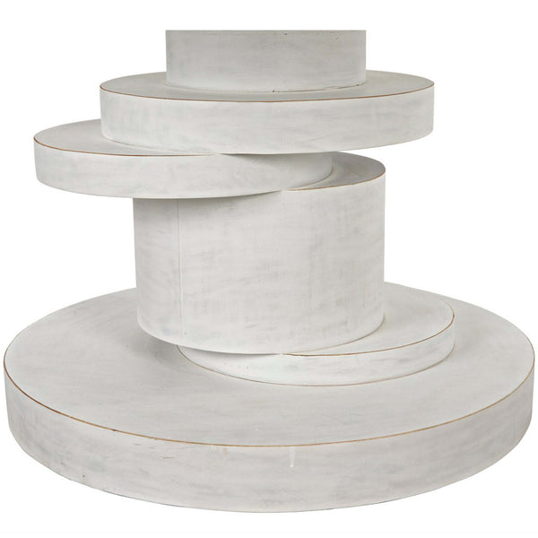 Home Fashion Hugo Dining Table 60" White Wash