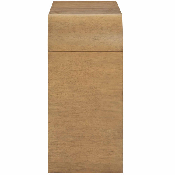 Home Fashion Hump Console Table Natural