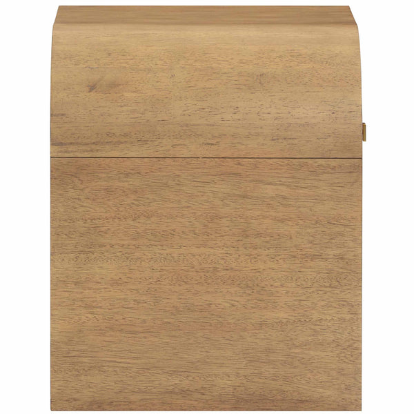 Home Fashion Hump Nightstand Natural