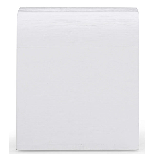 Home Fashion Hump Side Table White