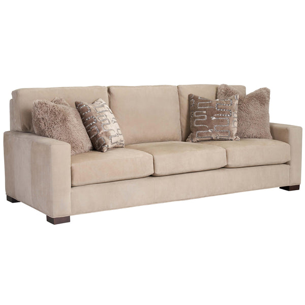 Home Fashion Hunter Leather Sofa Cuban Cement