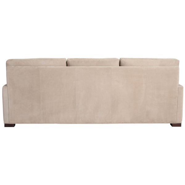 Home Fashion Hunter Leather Sofa Cuban Cement