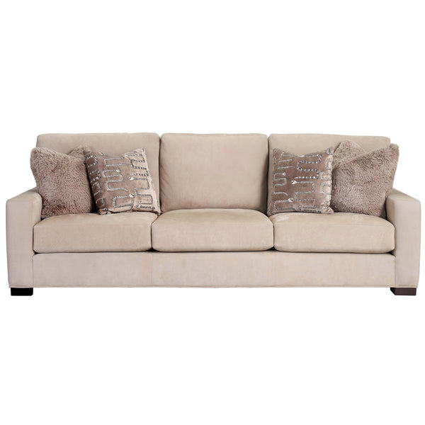 home fashion Hunter Leather Sofa Cuban Cement