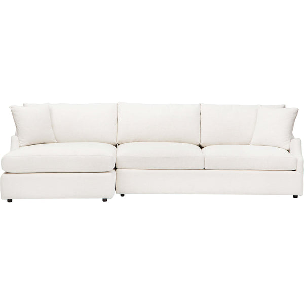 Home Fashion Ian Sectional Nomad Snow
