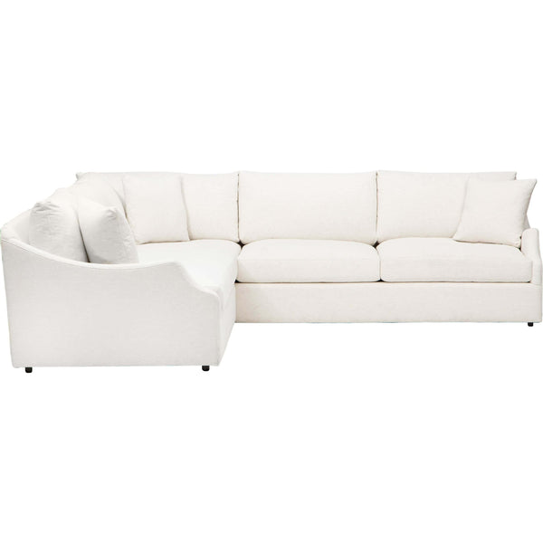 Home Fashion Ian Sectional Nomad Snow