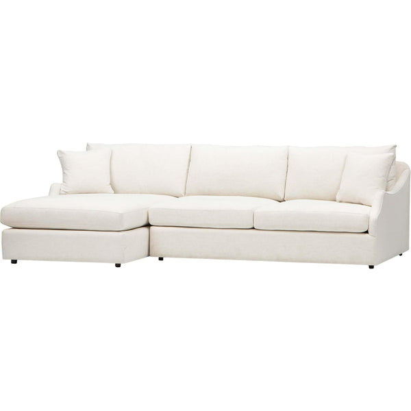 home fashion Ian Sectional Nomad Snow