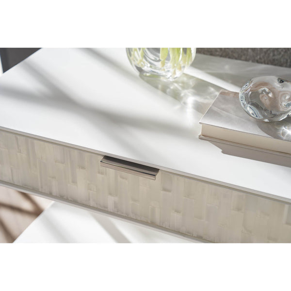 Home Fashion Ingrid 2 Drawer Nightstand Selenite