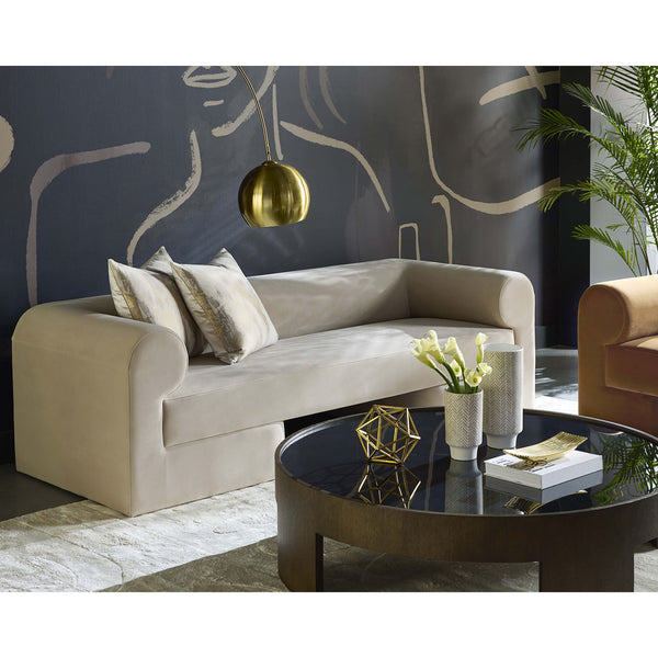 Home Fashion Ionic Sofa Meg Taupe