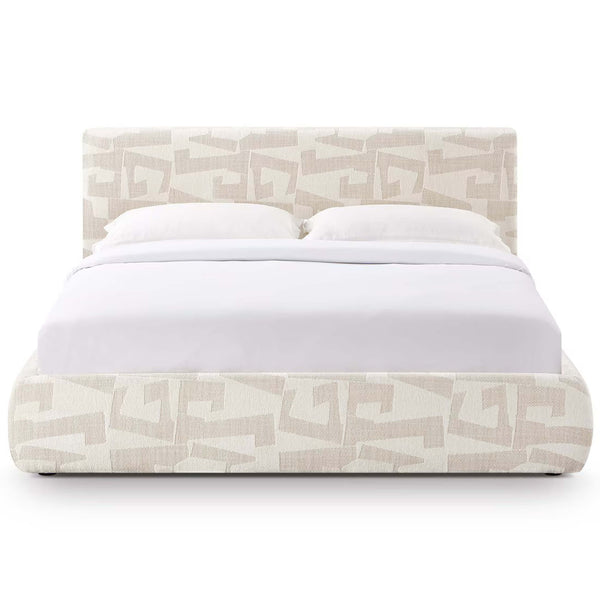 Home Fashion Isla Bed Cream Jacquard