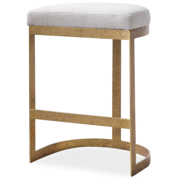 home fashion Ivanna Counter Stool Gold - Beige