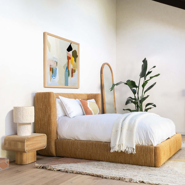 Home Fashion Jacobs Bed Mustard