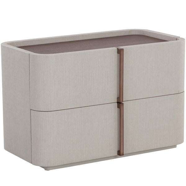 home fashion Jamille Large Nightstand Cream