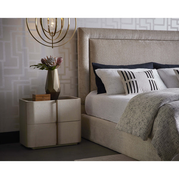 Home Fashion Jamille Small Nightstand Cream