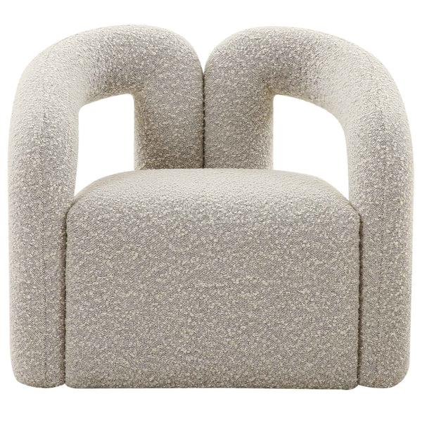 Home Fashion Jenn Chair Speckled Boucle