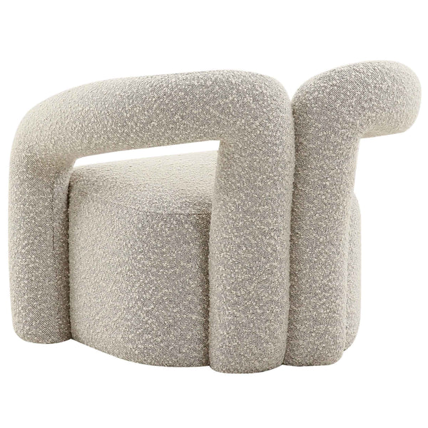 Home Fashion Jenn Chair Speckled Boucle