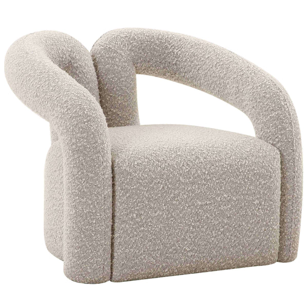 home fashion Jenn Chair Speckled Boucle