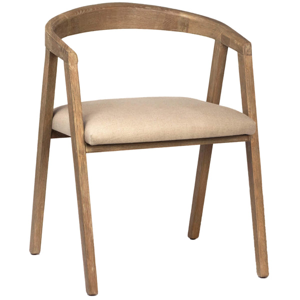 home fashion Jensen Dining Chair Beige Set of 2