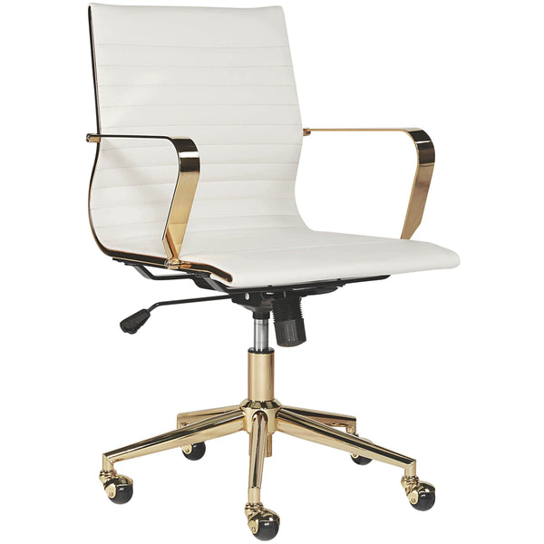 home fashion Jessica Office Chair White