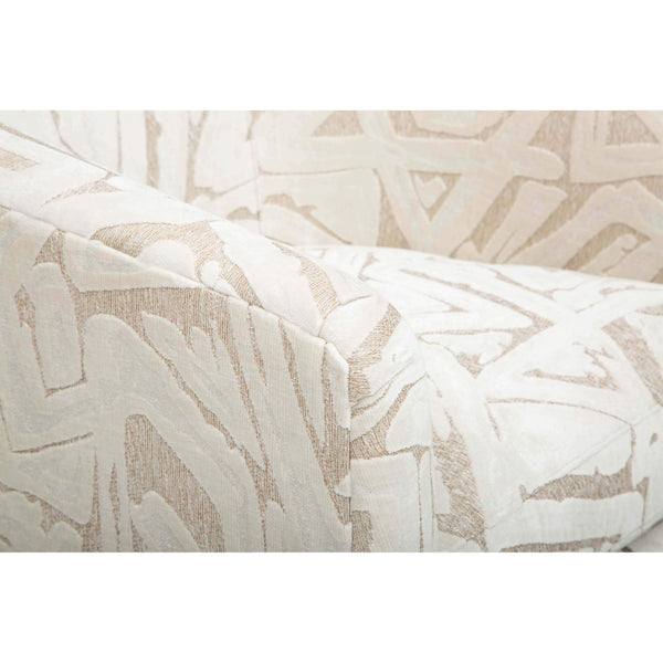 Home Fashion Jo Swivel Glider ACDC Natural