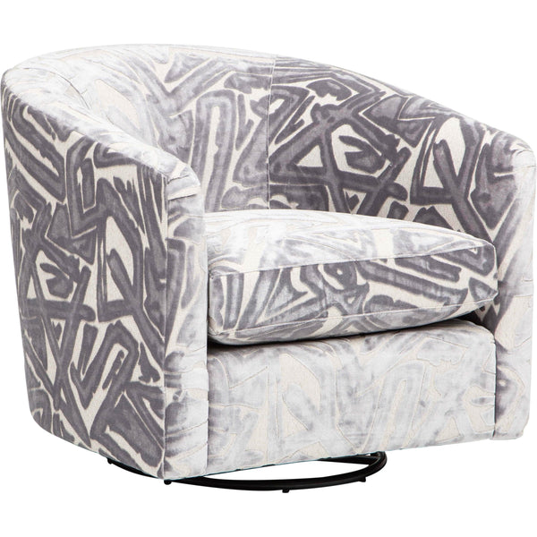 home fashion Jo Swivel Glider ACDC Pewter
