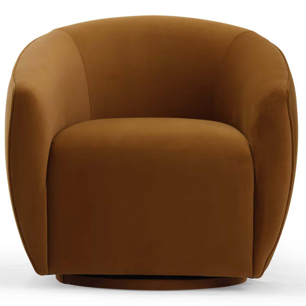 Home Fashion Jordan Swivel Chair Cognac