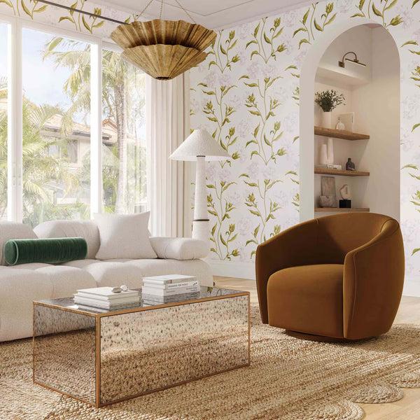 Home Fashion Jordan Swivel Chair Cognac